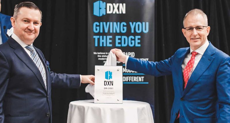 DXN (ASX:DXN) - CEO, Matthew Madden (Left)
