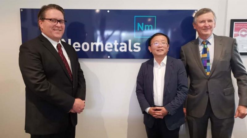 Neometals (ASX:NMT) - Managing Director & CEO, Chris Reed (left)