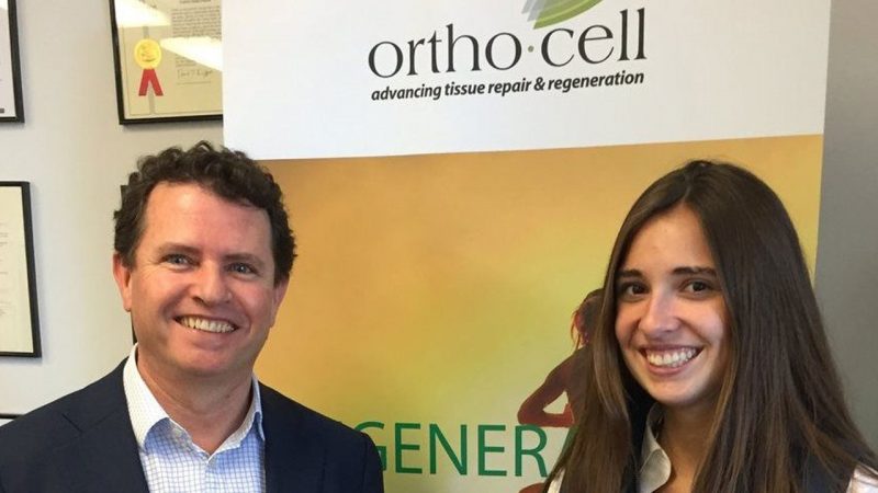 Orthocell (ASX:OCC) - Managing Director, Paul Anderson (left)