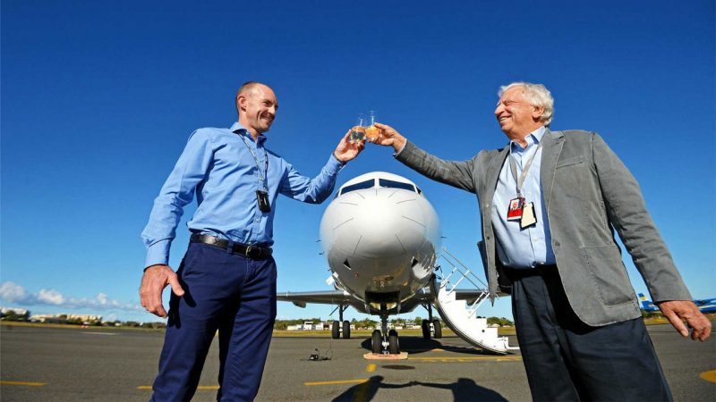 Alliance Aviation Services (ASX:AQZ) - Non Executive Chairman, Stephen Padgett (Right)