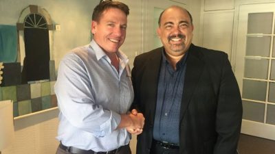 Inventis (ASX:IVT) - Managing Director, Anthony Mankarios (right)