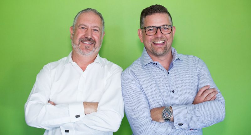 Xref (ASX:XF1) - Co founder & CTO, Tim Griffiths (left), Co founder & CEO, Lee Martin Seymour (right)