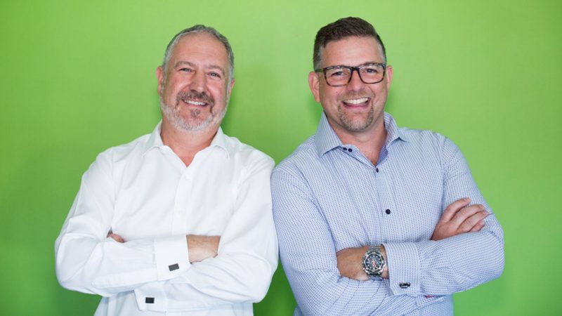 Xref (ASX:XF1) - Co founder & CTO, Tim Griffiths (left), Co founder & CEO, Lee Martin Seymour (right)