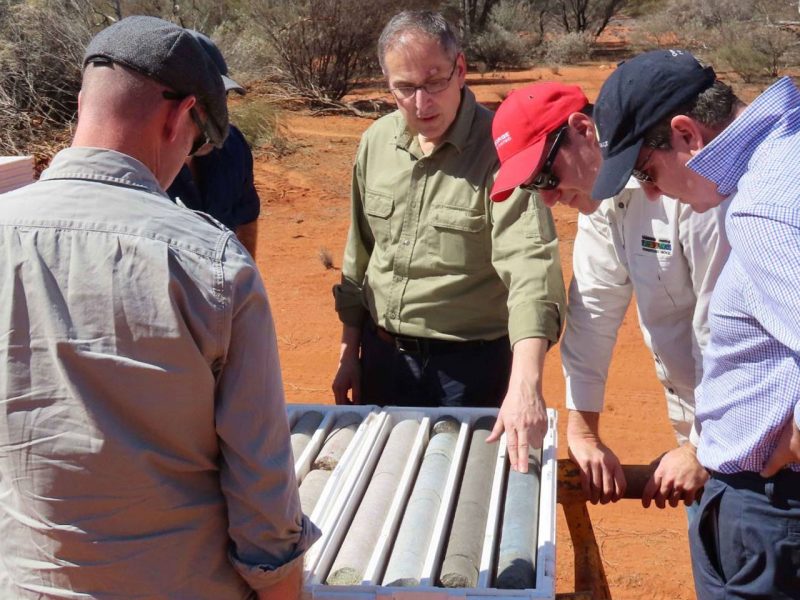 St George Mining (ASX:SGQ) - Executive Chairman, John Prineas (centre)