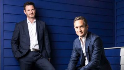 Zip Co (ASX:Z1P) - Founders Peter Gray (left) and Larry Diamond (right)