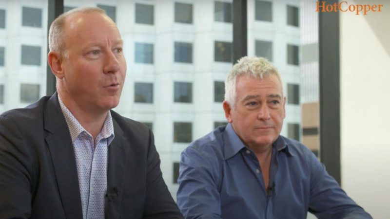 Todd River Resources (ASX:TRT) - Managing Director, Will Dix (left)