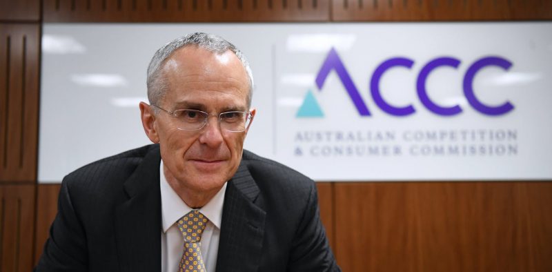 Australian Competition and Consumer Commission - Chairman, Rod Sims
