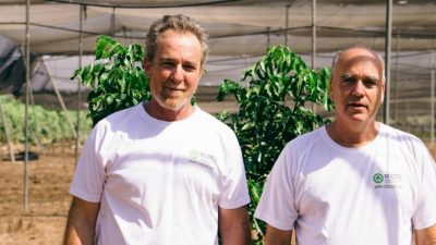 Roots Sustainable Agriculture Technologies (ASX:ROO) - Executive Chairman & CEO, Boaz Wachtel (left) & Co Founder & Director, Sharon Devir (right)