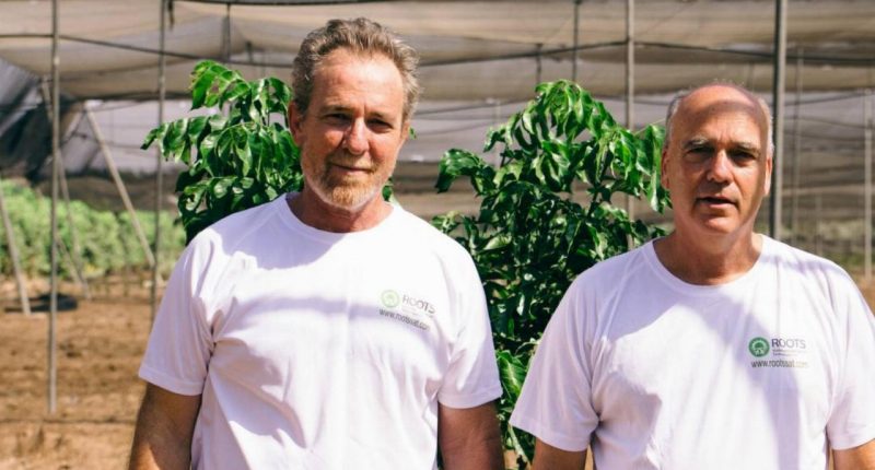 Roots Sustainable Agriculture Technologies (ASX:ROO) - Executive Chairman & CEO, Boaz Wachtel (left) & Co Founder & Director, Sharon Devir (right)