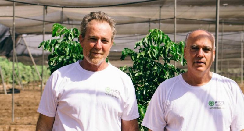 Roots Sustainable Agricultural Technologies (ASX:ROO) - Chairman & CEO, Boaz Wachtel (left) & Co Founder & Director, Sharon Devir, (right)