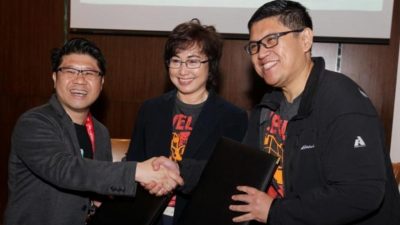 iCandy Interactive (ASX:ICI) - Chief Operating Officer, Desmond Lee (left)