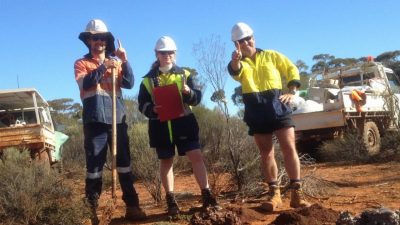 Lefroy Exploration (ASX:LEX) - Managing Director, Wade Johnson (right)