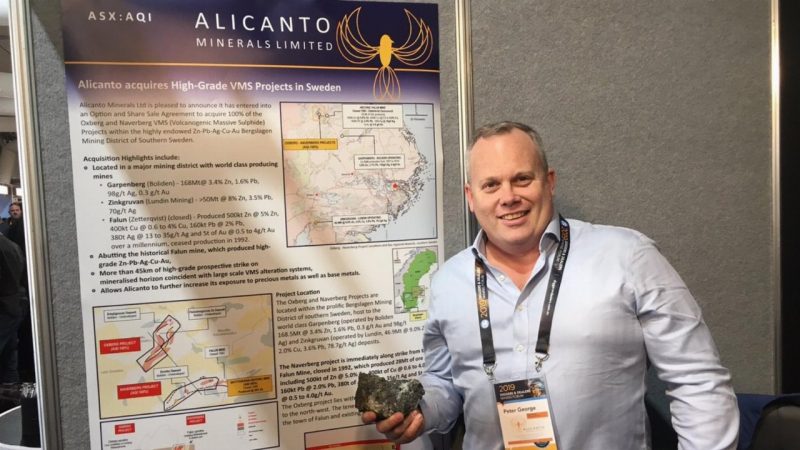 Alicanto Minerals (ASX:AQI) - Managing Director, Peter George