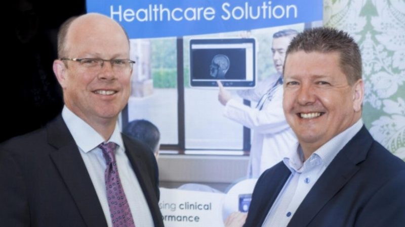 Oneview Healthcare (ASX:ONE) - CEO, James Fitter (left) and President & Founder, Mark McCloskey (right)