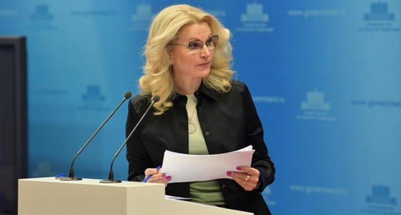 Russian Deputy Prime Minister Tatiana Golikova.