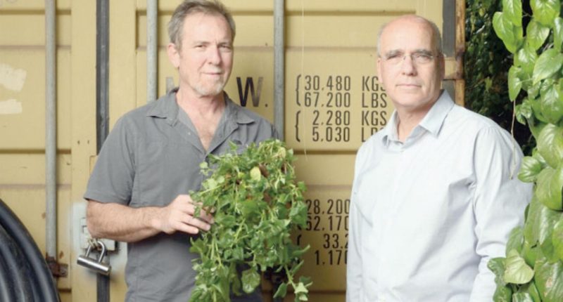 Roots Sustainable Agricultural Technologies (ASX:ROO) - Chairman & CEO, Boaz Wachtel (left) & Co Founder & Director, Sharon Devir, (right)