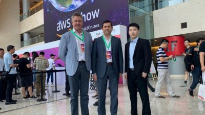 NetLinkz (ASX:NET) - CEO & Executive Chairman, James Tsiolis (middle)