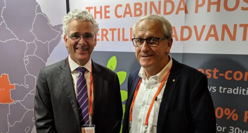 Minbos Resources (ASX:MNB) - CEO, Lindsay Reed (left)