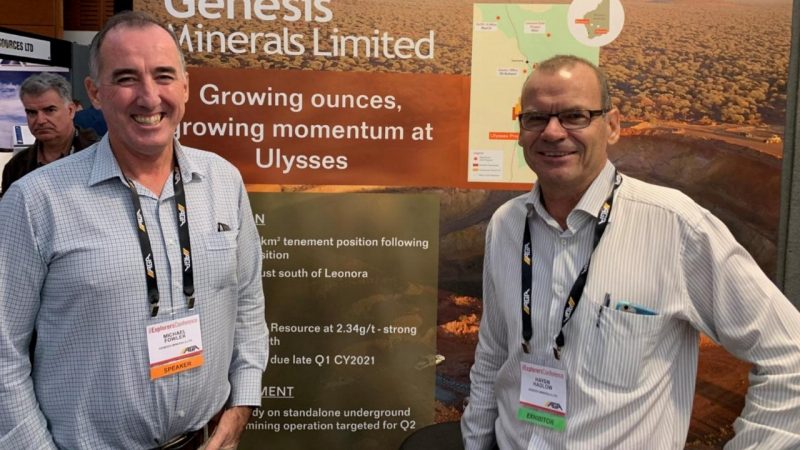 Genesis Minerals (ASX:GMD) - CEO & Managing Director, Michael Fowler (left) and Exploration Manager, Haydn Hadlow (right)