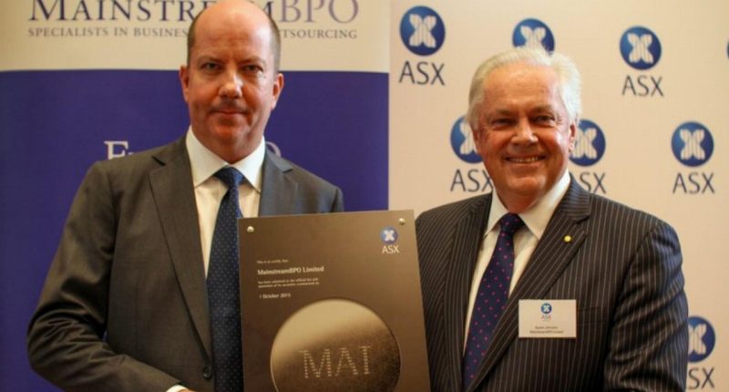 Mainstream Group Holdings (ASX:MAI) - CEO, Martin Smith (left)