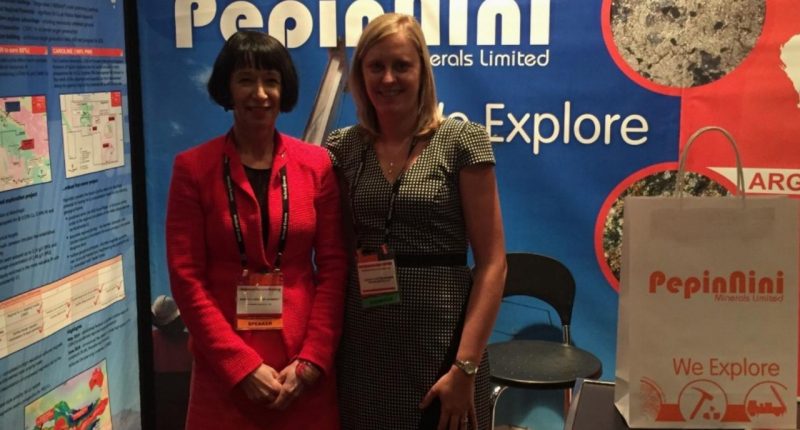 PepinNini Minerals (ASX:PNN) - Managing Director, Rebecca Holland Kennedy (left)