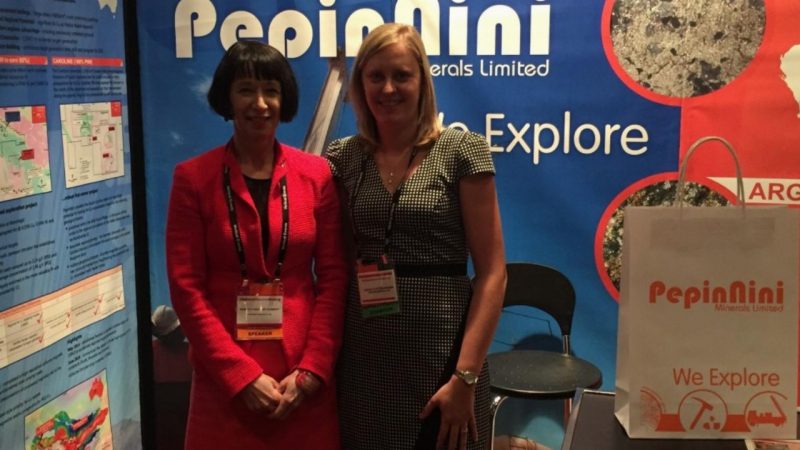 PepinNini Minerals (ASX:PNN) - Managing Director, Rebecca Holland Kennedy (left)