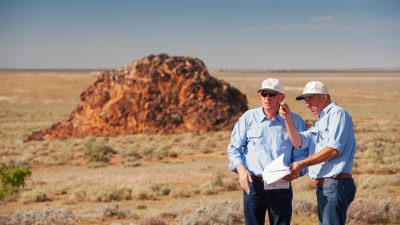 Carpentaria Resources (ASX:CAP) - Managing Director, Quentin Hill (right)
