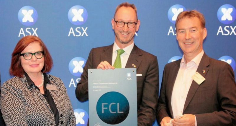 FINEOS (ASX:FCL) - Founder and CEO, Michael Kelly (far right)