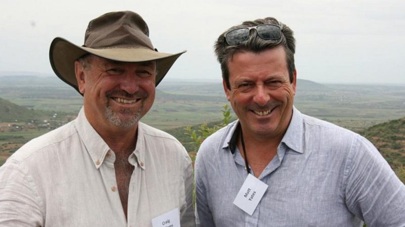 OreCorp (ASX:ORR) - Chairman, Craig Williams (left) & CEO and Managing Director, Matthew Yates (right)