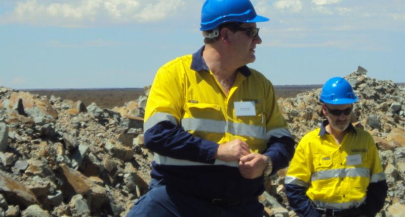 Gascoyne Resources (ASX:GCY) - CEO and Managing Director, Richard Hay (left) & Chief Financial Officer, David Coyne (right)
