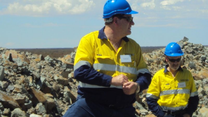 Gascoyne Resources (ASX:GCY) - CEO and Managing Director, Richard Hay (left) & Chief Financial Officer, David Coyne (right)