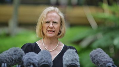 Queensland Chief Health Officer Professor Jeannette Young.