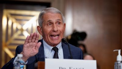 - US Chief Medical Advisor Anthony Fauci