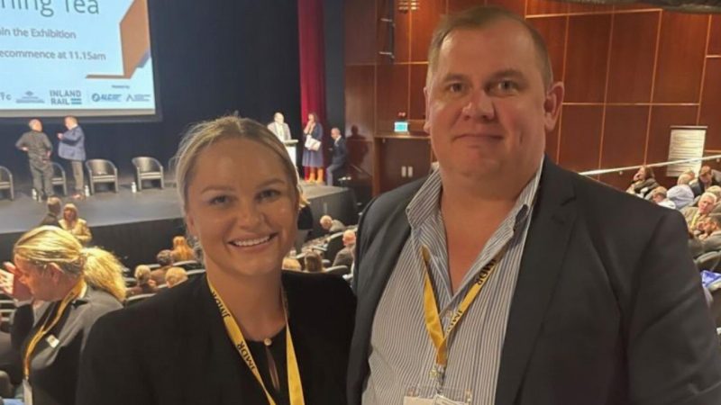 Ashley Services Group (ASX:ASH) - National Operations Manager, Cody John G (right) and Group General Manager Strategic Growth, Victoria Pryor (left)