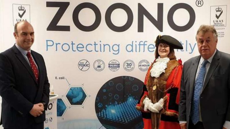 Zoono Group (ASX:ZNO) - Managing Director, Paul Hyslop (right)