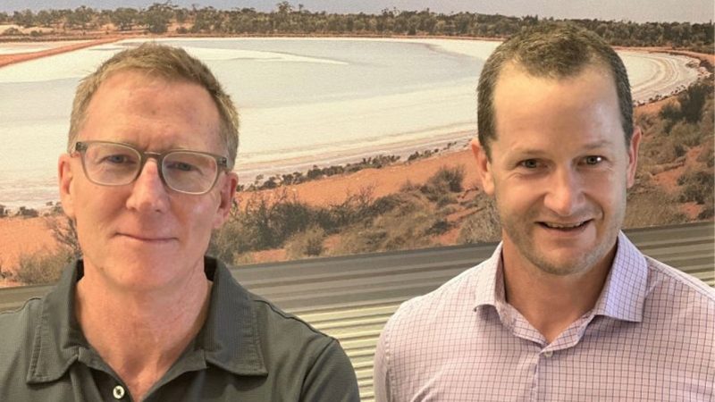 Australian Potash (ASX:APC) - CEO, Matt Shackleton (left) and Chief Financial Officer, Scott Nicholas (right)