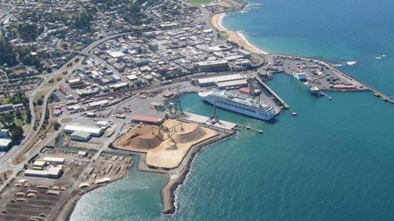 - Port of Burnie, Tasmania.