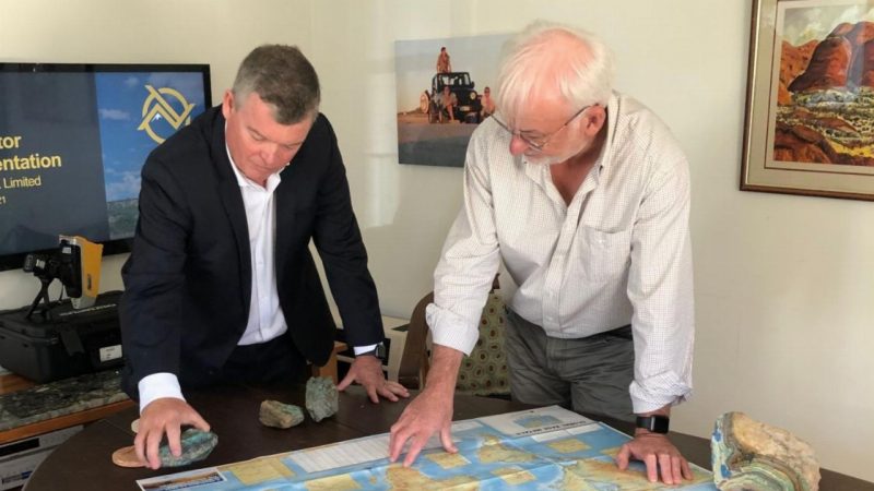 Noronex (ASX:NRX) - Executive Director, James Thompson (left) and Chief Geologist, Bruce Hooper (right)