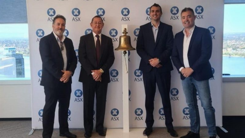Heavy Minerals (ASX:HVY) - Executive Director and CEO, Nic Matich (second from the right)
