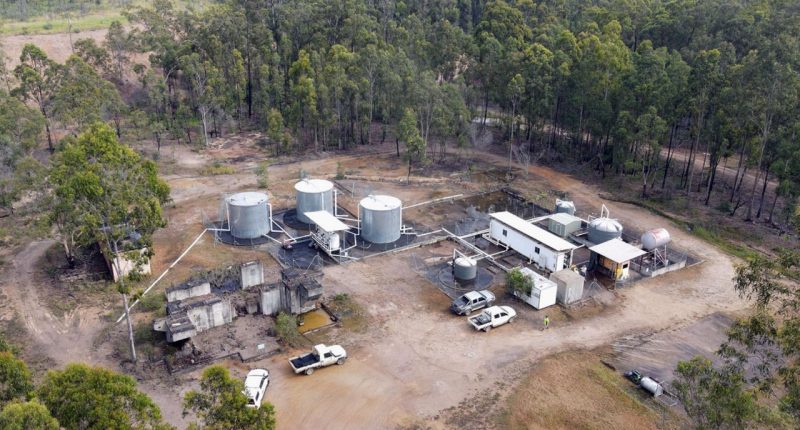 Mt Carrington silver-gold project.