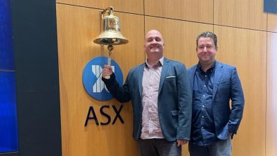 Swoop (ASX:SWP) - CEO, Alex West (left) & Non Executive Chairman, James Spenceley (right)