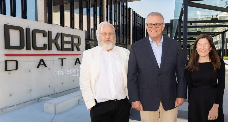 Dicker Data (ASX:DDR) - Chairman and CEO, David Dicker (left)