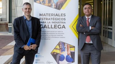 Rafaella Resources (ASX:RFR) - Managing Director, Steven Turner (left) and Santa Comba Project Manager, Juan José López Muñoz (right)