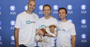 Mad Paws (ASX:MPA) - CEO, Justus Hammer (left) & Co Founder, Jan Pacas (centre) & Co Founder, Alexis Soulopoulos (right)