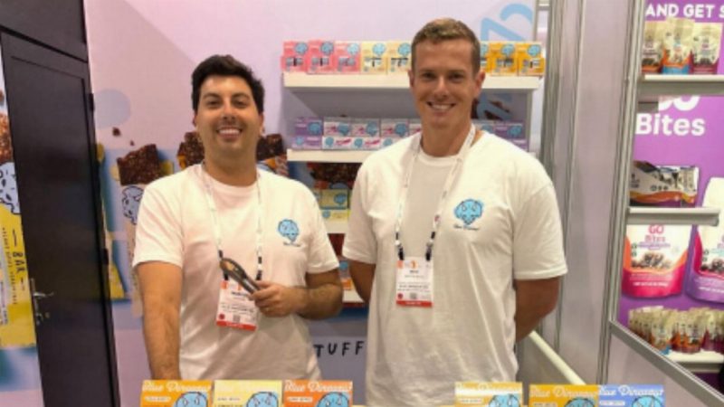 Forbidden Foods (ASX:FFF) - Forbidden Foods Co Founder & CEO, Marcus Brown (left) and Blue Dinosaur Co Founder, Mike Watts Seale (right)