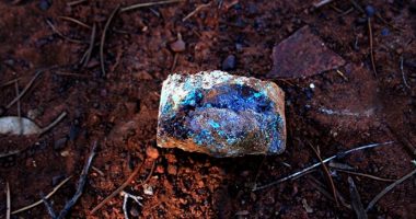 Copper mineralisation at Manindi.