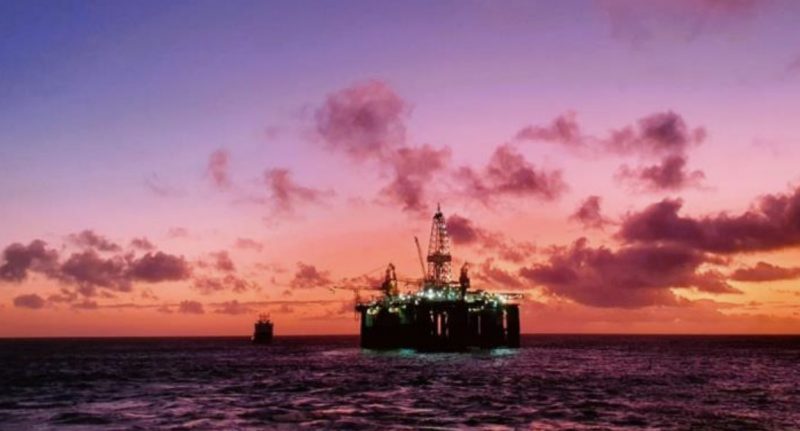 The Diamond Offshore Ocean Onyx rig on completion of the offshore Otway Basin drilling campaign.