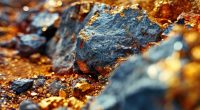 AI generated image of copper gold mineralisation