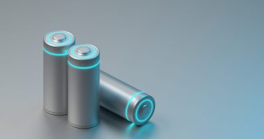 Lithium Battery concept - electrical power supply of rechargeable source - 3D illustration 3D render