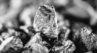 Picture of antimony as nuggets